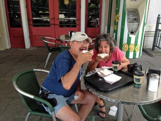Devouring Beignets