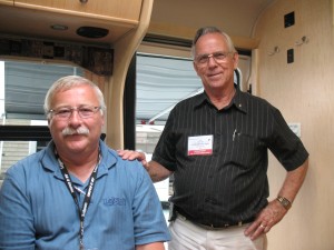 Don Klassen of LTV & Lin Kern of Battlefield RV