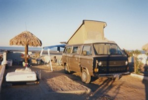 VW Westfalia Hippie Van