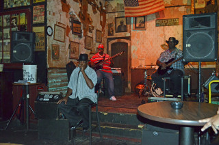 Vince Johnson at the Blues Hall Juke Joint