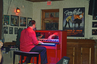Jason James channeling Jerry Lee Lewis